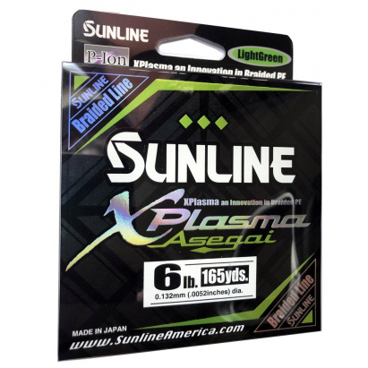 Sunline Šňůra XPlasma Asegai 150m 0,132mm 2,7kg LGR