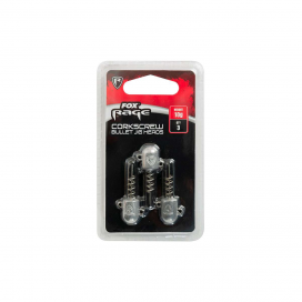 Fox Rage Jig Heads Three Pack Corkscrew 3ks