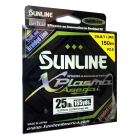 Sunline Šňůra XPlasma Asegai 150m 0,270mm 11,3kg LGR