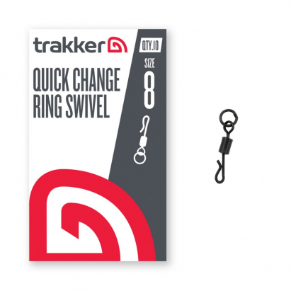 Trakker Products  Obratlík QC Ring Swivel - Size 8