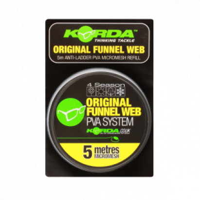 Korda PVA Funnel Web MICROMESH – 5m refill