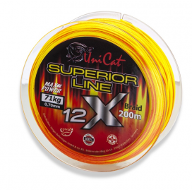 Uni Cat Šňůra 12 X Superior Line 0,37mm 200m 36kg