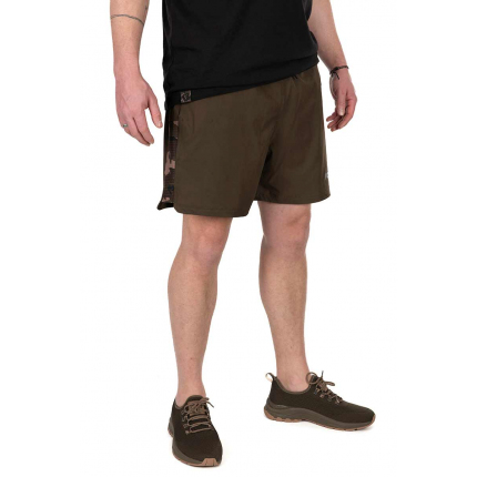 Fox Koupací Kraťasy Khaki Camo LW Swim Shorts