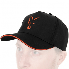 Fox Kšiltovka Collection Baseball Cap Black Orange