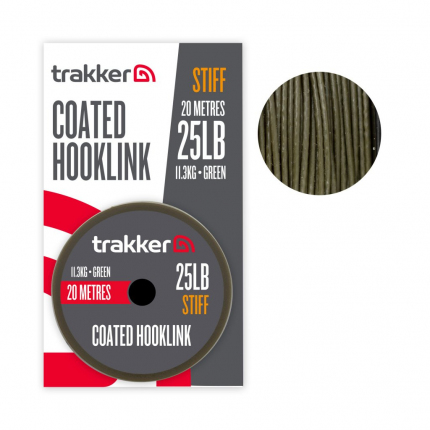 Trakker Návazcová šňůra Stiff Coated Hooklink 20m