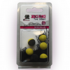 LK Baits ZIG RIG Pop–Up 14 mm – Black/Yellow