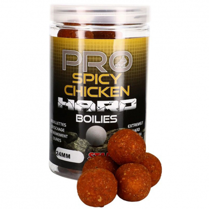 Starbaits Boilies Pro Spicy Chicken Hard Boilies 200 g