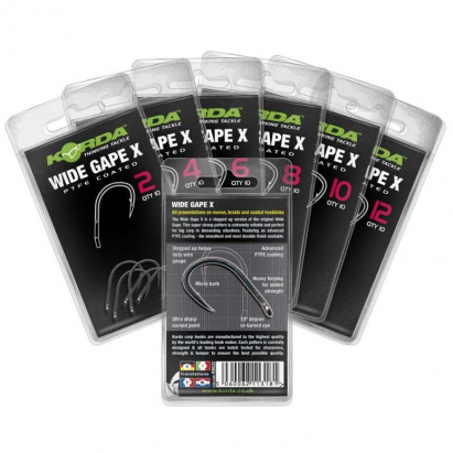 Korda Háčky Wide Gape X