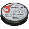 Daiwa Splétaná Šňůra J-Braid Dark Green 150 m 0,06 mm 4 kg