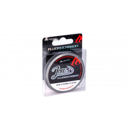 Mikado Vlasec Fluorocarbon Jaws 0.50mm/16.55kg/20m 1 Cívka