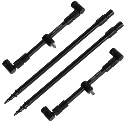 Giants Fishing Sada Hrazd Gaube Buzzer Bar Set 2 Rods Black