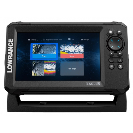 Lowrance Echolot Eagle 7 Se Sondou Splitshot HD