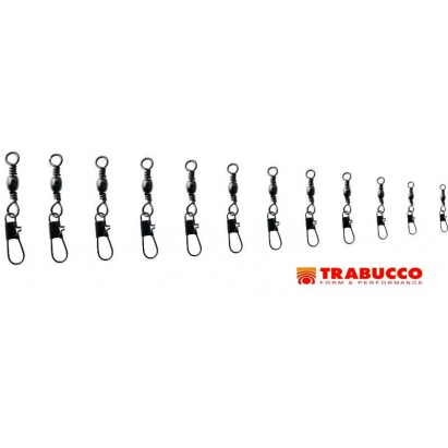 Trabucco karabinka s obratlíkem Barrel Interlock Snap 12ks|vel.14 (10kg)