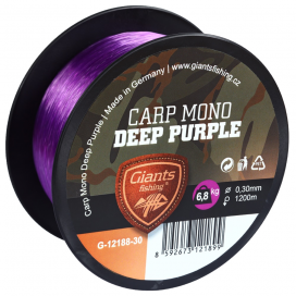 Giants fishing Vlasec Carp Mono Deep Purple|1200m/0,30mm