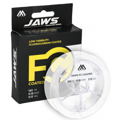 Mikado Vlasec Jaws Fc Coated 0.16mm/3.12kg/150m Průhledný 1 Ks