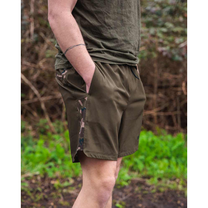 Fox Koupací Kraťasy Khaki Camo LW Swim Shorts