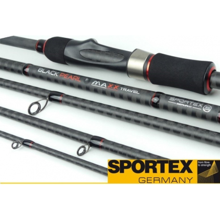 Sportex Prut Black Pearl MAXX Travel 5-díl 2,7 m 24-74 g