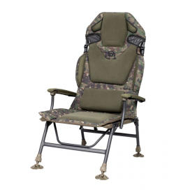 Nikl Trakker Products Trakker Křeslo komfortní s područkami - Levelite Camo Longback Chair