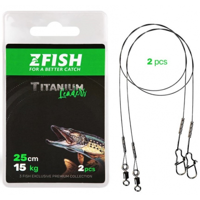 Zfish Lanko Titanium Leader 2 ks