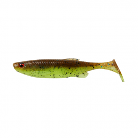 Savage Gear Gumová nástraha Fat Minnow T-Tail Bulk Chartreuse Pumpkin 10,5cm 11g