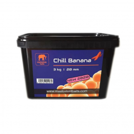 Mastodont Baits Boilies Chill Banana 3 kg 20 mm