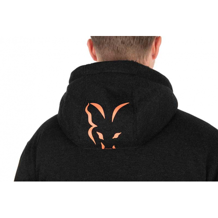 Fox Bunda Collection Sherpa Jacket Black Orange