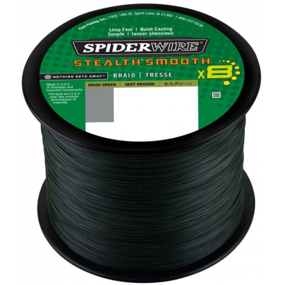 Šňůra Spiderwire Stealth Smooth8 Zelená 1m 0,29mm 26,4kg