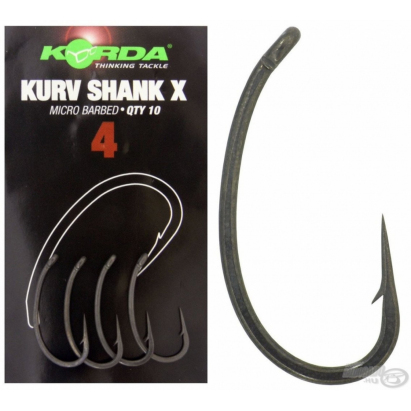 Korda Háčky Kurv Shank X