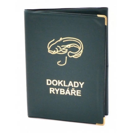 Plastové pouzdro na rybářské doklady