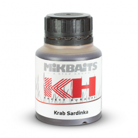 Mikbaits Krvavý Huňáček dip 125ml - Krab Sardinka