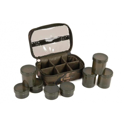 Fox Pouzdro Camolite 8 Pot Hookbait Case