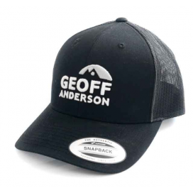 Geoff Anderson Kšiltovka SnapBack Black