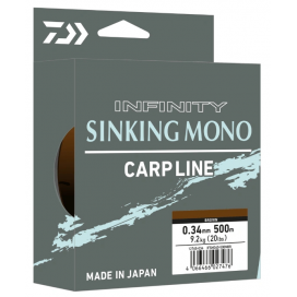 Daiwa Vlasec Infinity Sinking Mono Olive 500m 0,285mm 6,30kg
