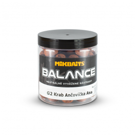 Mikbaits Gangster balance 250ml - G2 Krab Ančovička Asa 20mm