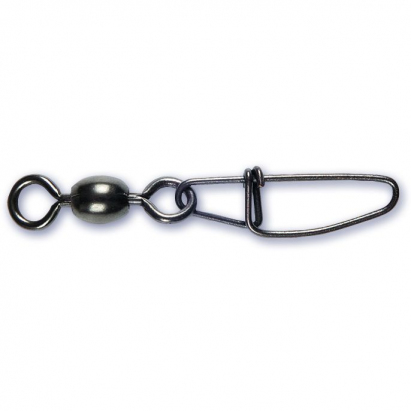 Black Cat karabinka s obratlikem Cross Lock Swivel