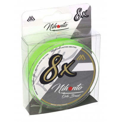 Mikado Pletená Šňůra Nihonto Octa Braid 0.4mm/39.8kg/300m Fluo 1 Cívka