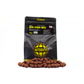 Nutrabaits trvanlivé boilie 1kg - Big Fish Mix (Salmon Caviar Black Pepper) 18mm