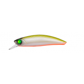 Wobler Curve Minnow - 6 cm/7,1 g/potápivý/fluo zeleno-bílá