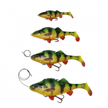 Akce Savage Gear 4D Perch Shad SS Firetiger