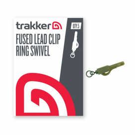 Trakker Products  Fused Lead Clip - Ring Swivel