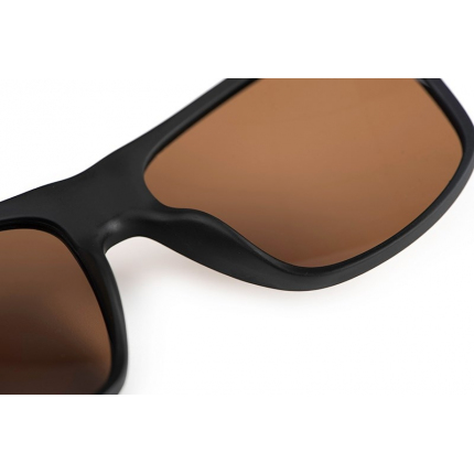 Fox Rage Brýle Avius Mat Black Sunglasses Brown Lenses