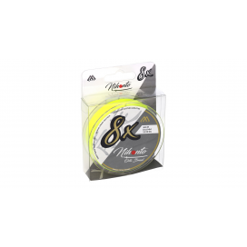 Mikado Pletená Šňůra Nihonto Octa Braid 0.28mm/27.4kg/10m Fluo 1 Cívka