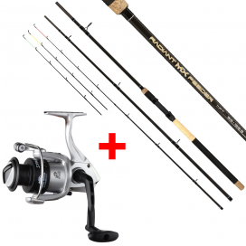 Giants Fishing Prut Radiant MX Feeder 3,6 m 50-100 g + Naviják Spark Reel FD 4000