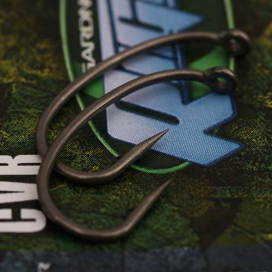 Gardner Háčky bez protihrotu Curved Rigga Hooks (CVR) Barbless