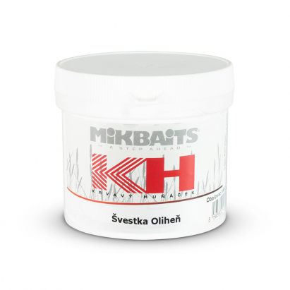 Mikbaits Krvavý Huňáček těsto 200g - Švestka Oliheň