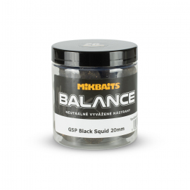 Mikbaits Boilies Gangster Balance GSP Black Squid 20mm 250ml