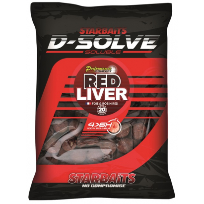 D-Solve Boilies Red Liver 2,5kg 20mm