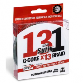 Sufix 131 G-CORE 150 m/0,148 mm/8.1 kg málo viditelná zelená