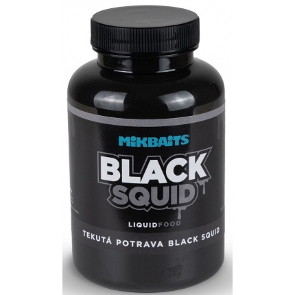 Mikbaits Tekutá Potrava Black Squid 300 ml