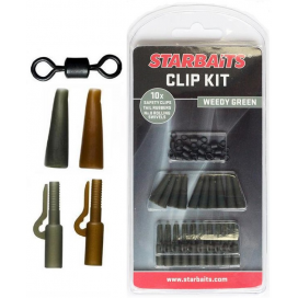 Clip Kit Set závěs na olovo (10ks) písková